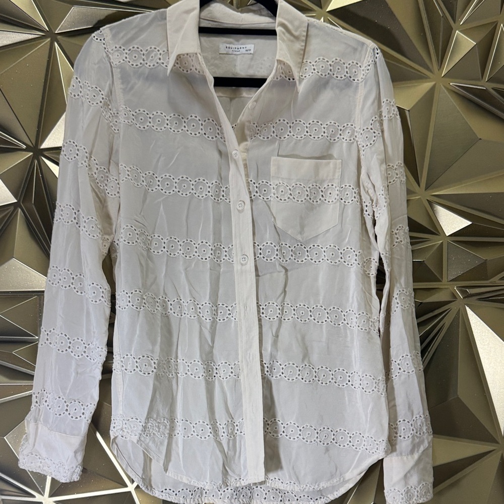 Equipment Cream‎ Button-Up Shirt